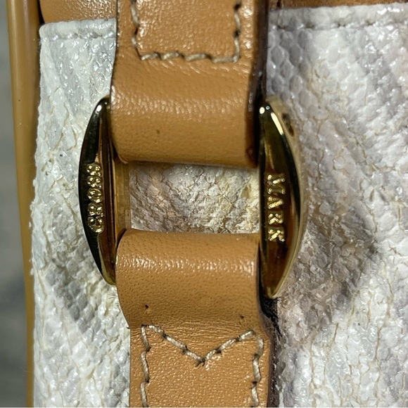 Vintage 80s Mark Cross Signature Herringbone Crossbody, Vintage 80s - Picture 12 of 16